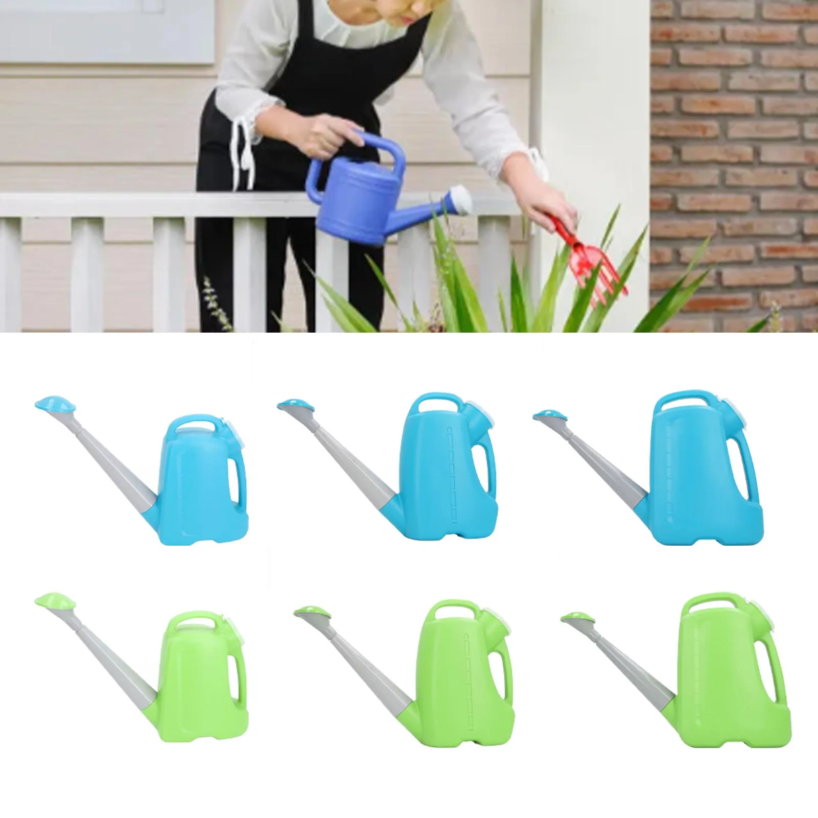 Garden Watering Pitcher Large Capacity PP Long Spout Flower Watering Can for Agriculture Farm Large Capacity Watering Can