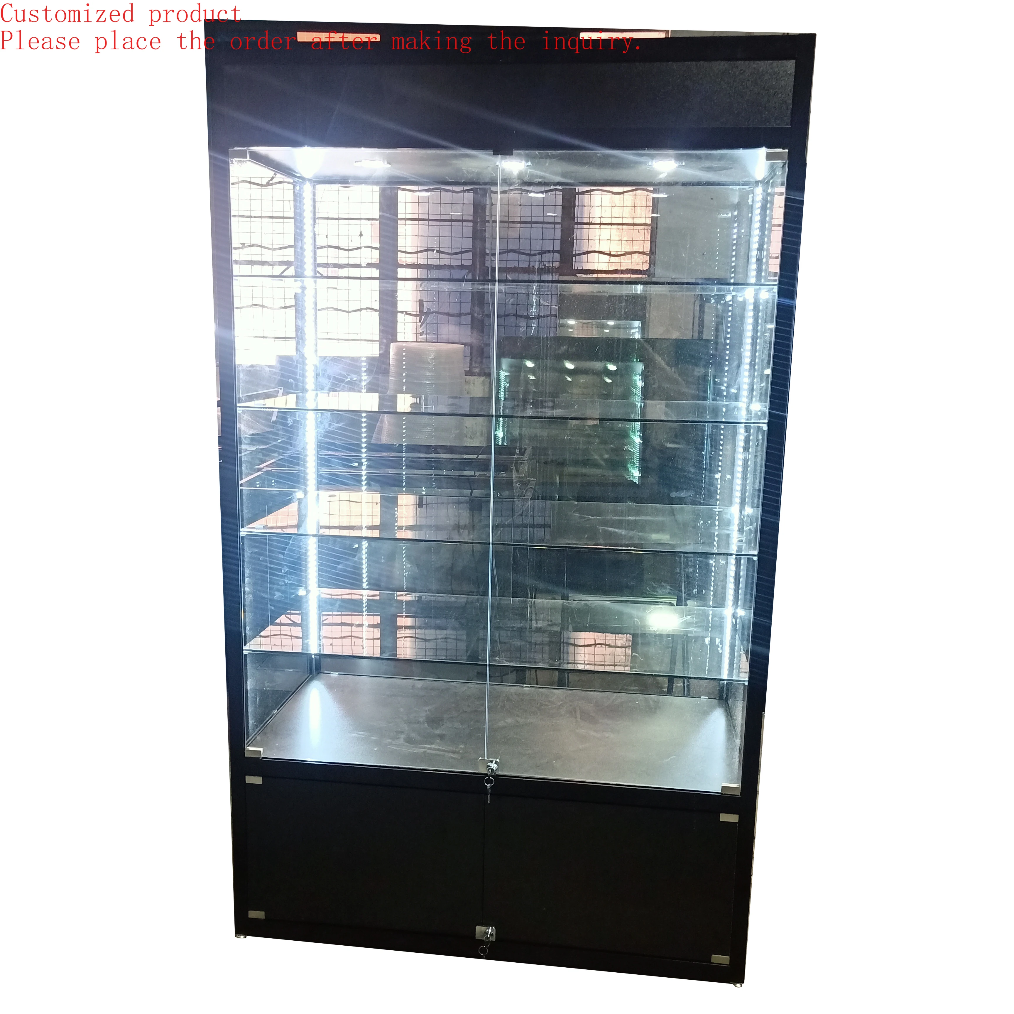 

Custom.Glass Corner Cabinets and Glass Jewelry Display Cabinet Display showcase for Sale