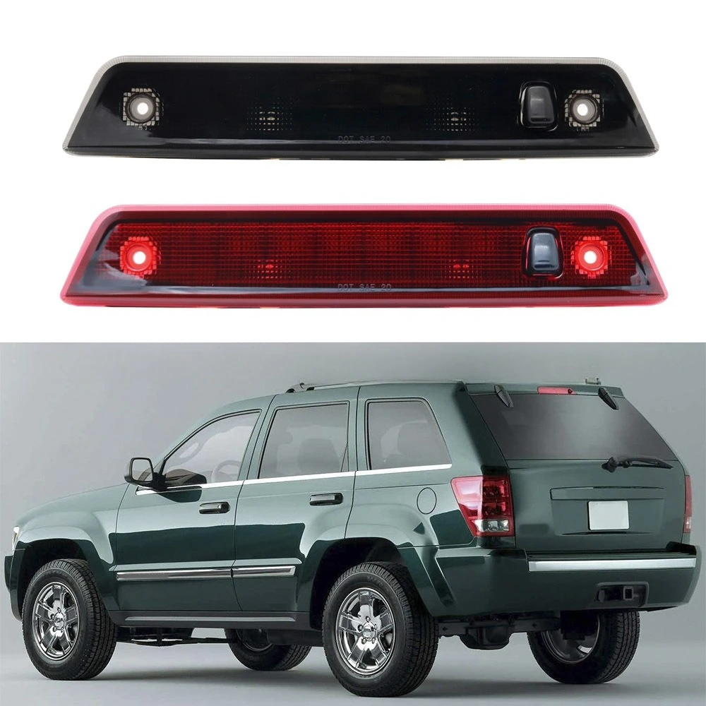 For Jeep Grand Cherokee 1999 2000 2001 2002 2003 2004 Grand Cherokee Retrofit Parts High Brake Light Red Light