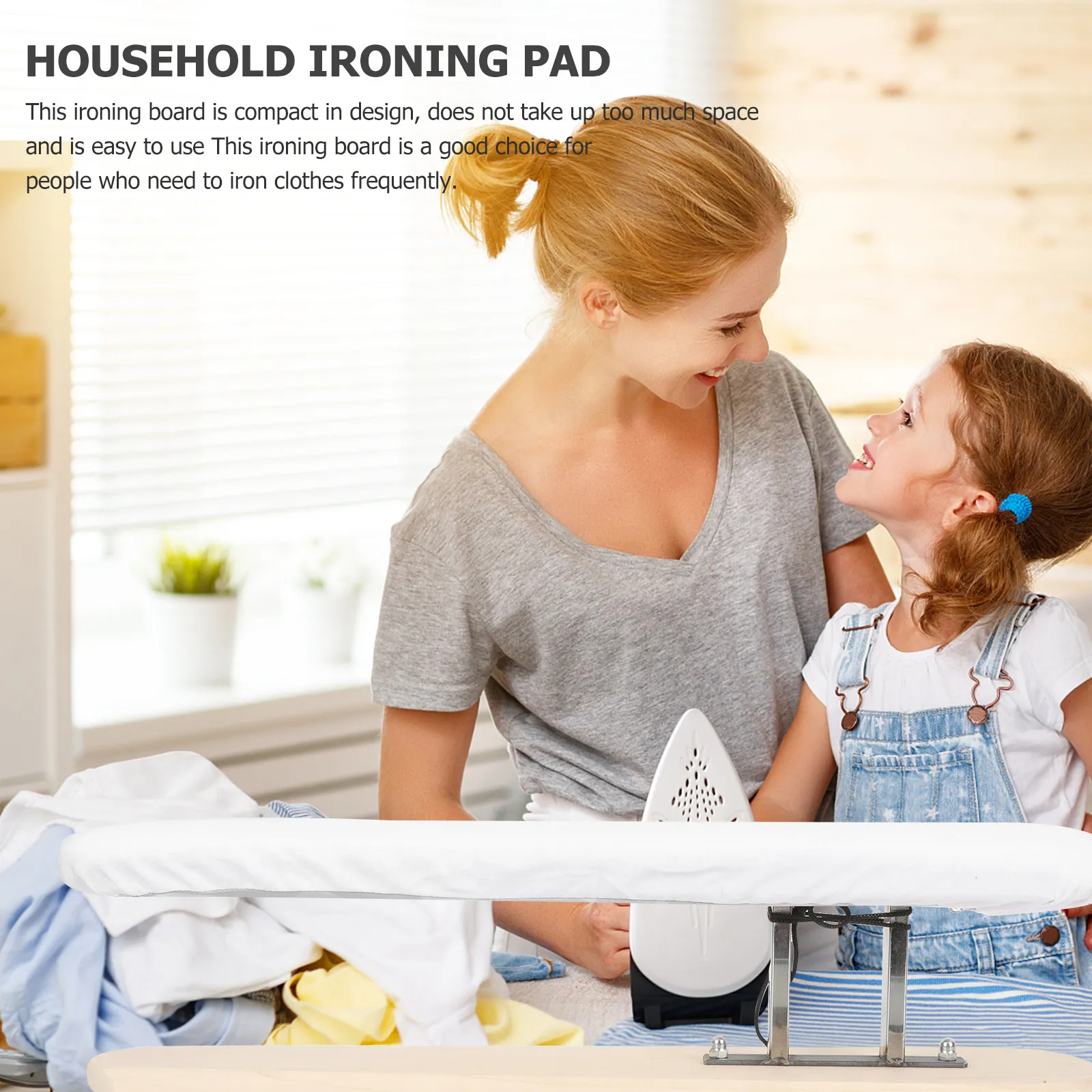 Mini Wooden Ironing Board Compact Tabletop Sleeve Collar Cuff Pressing Pad for Garment Steamer Tailoring Home Ironing