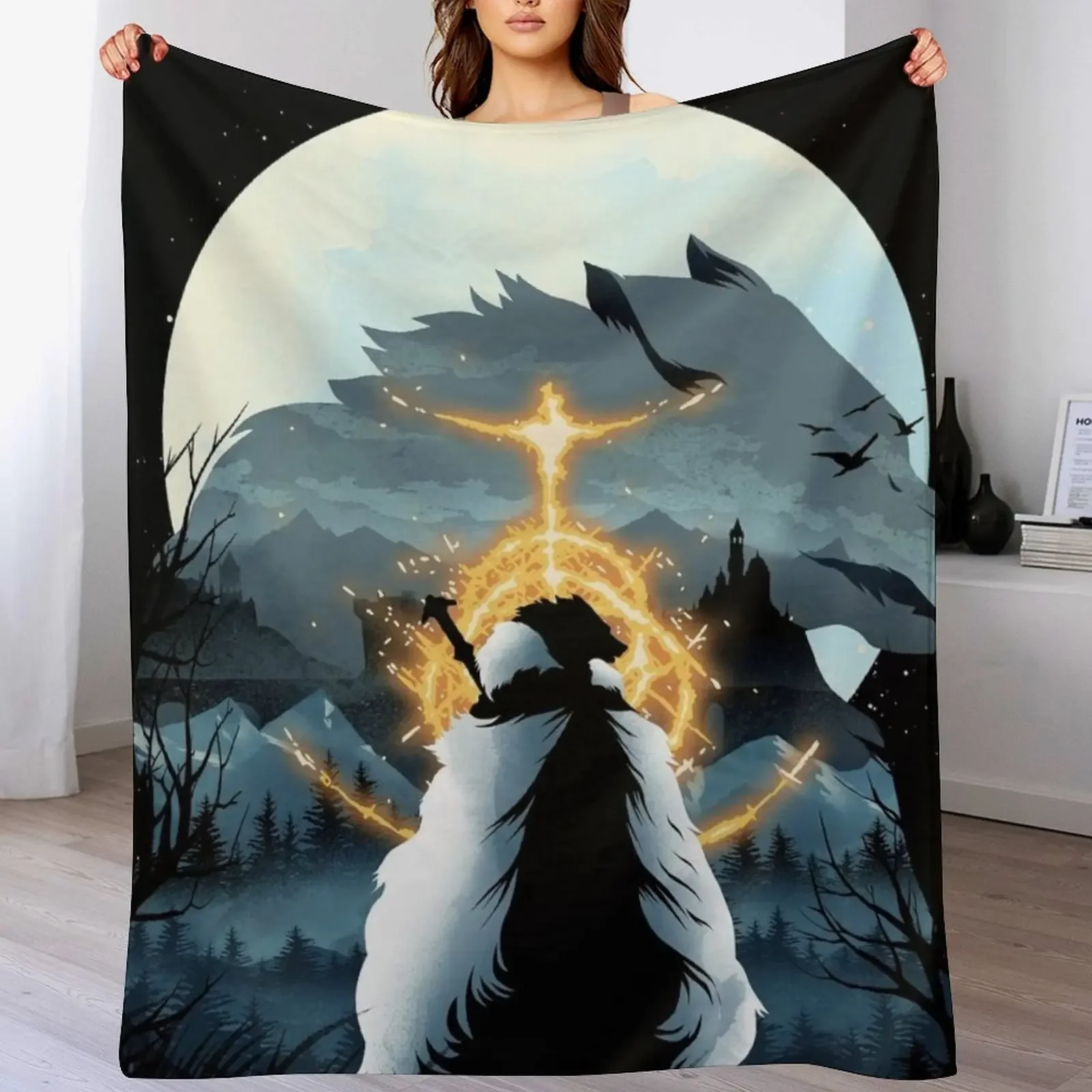 

Blaidd Throw Blanket Extra Large Throw Multi-Purpose valentine gift ideas Moving Blankets