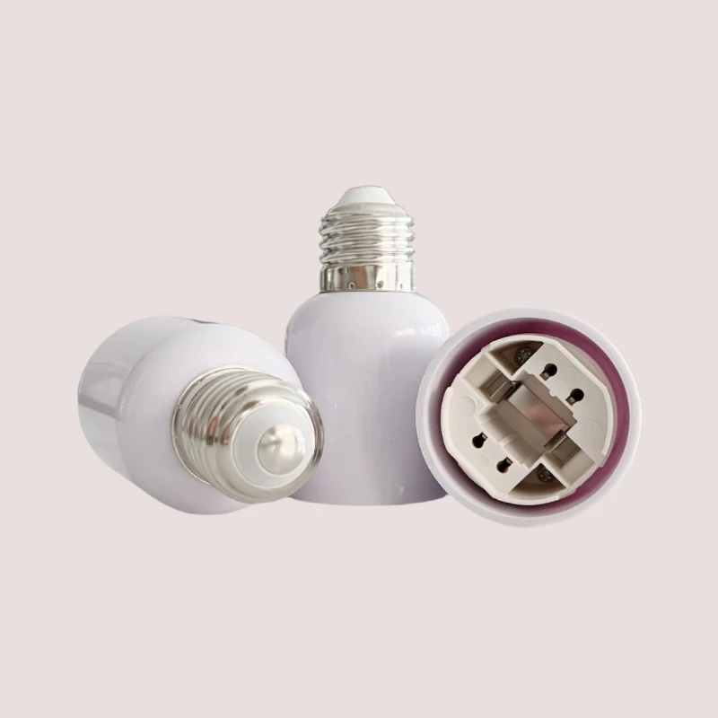 E27 to G24 Lamp Holder Converters Led Light Head Base E27 LED Saving Light Halogen Screw Bulb Socket Adapter Converters