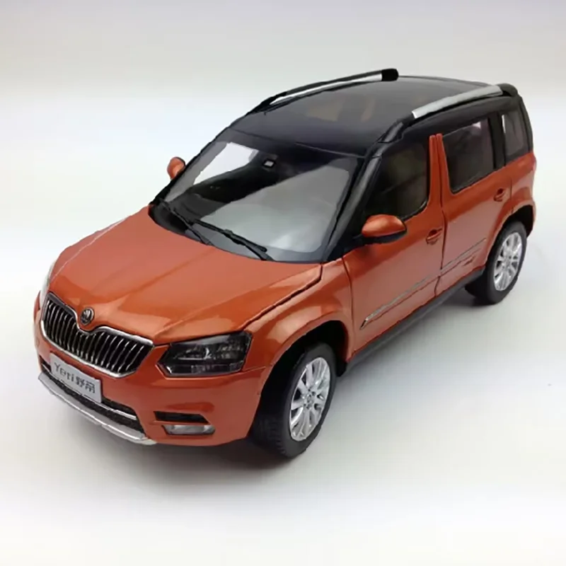 

Diecast 1:18 Scale Skoda Yeti City Edition SUV Alloy Car Model Collection Souvenir Display Ornaments Vehicle Toy