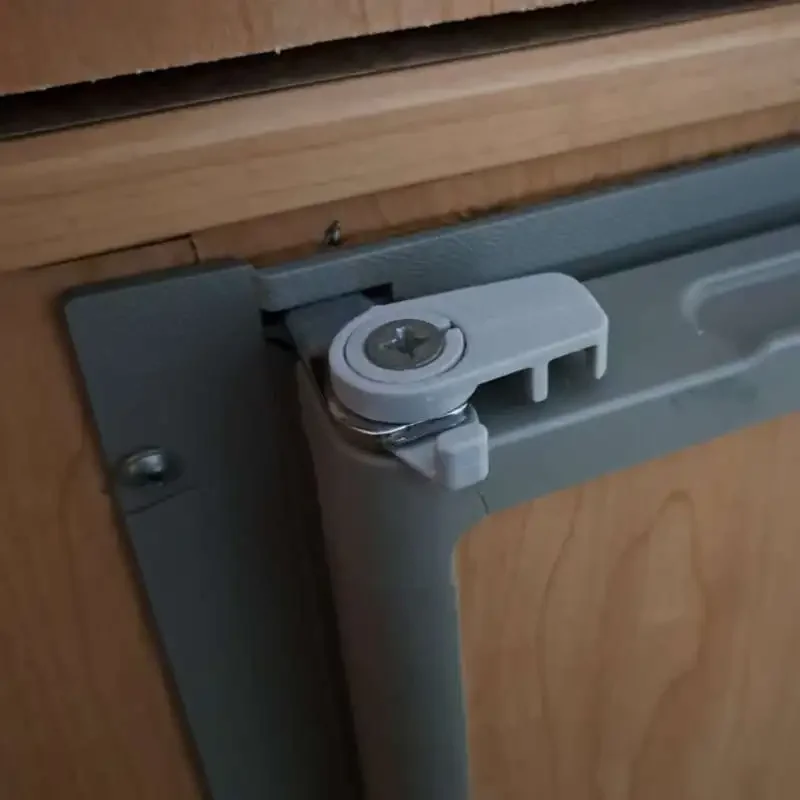 Wohnmobil-Kühlschrank-Türverschluss, Ersatz-Schlossverschluss für Wohnwagen-Reisekühlschränke – Detail 3