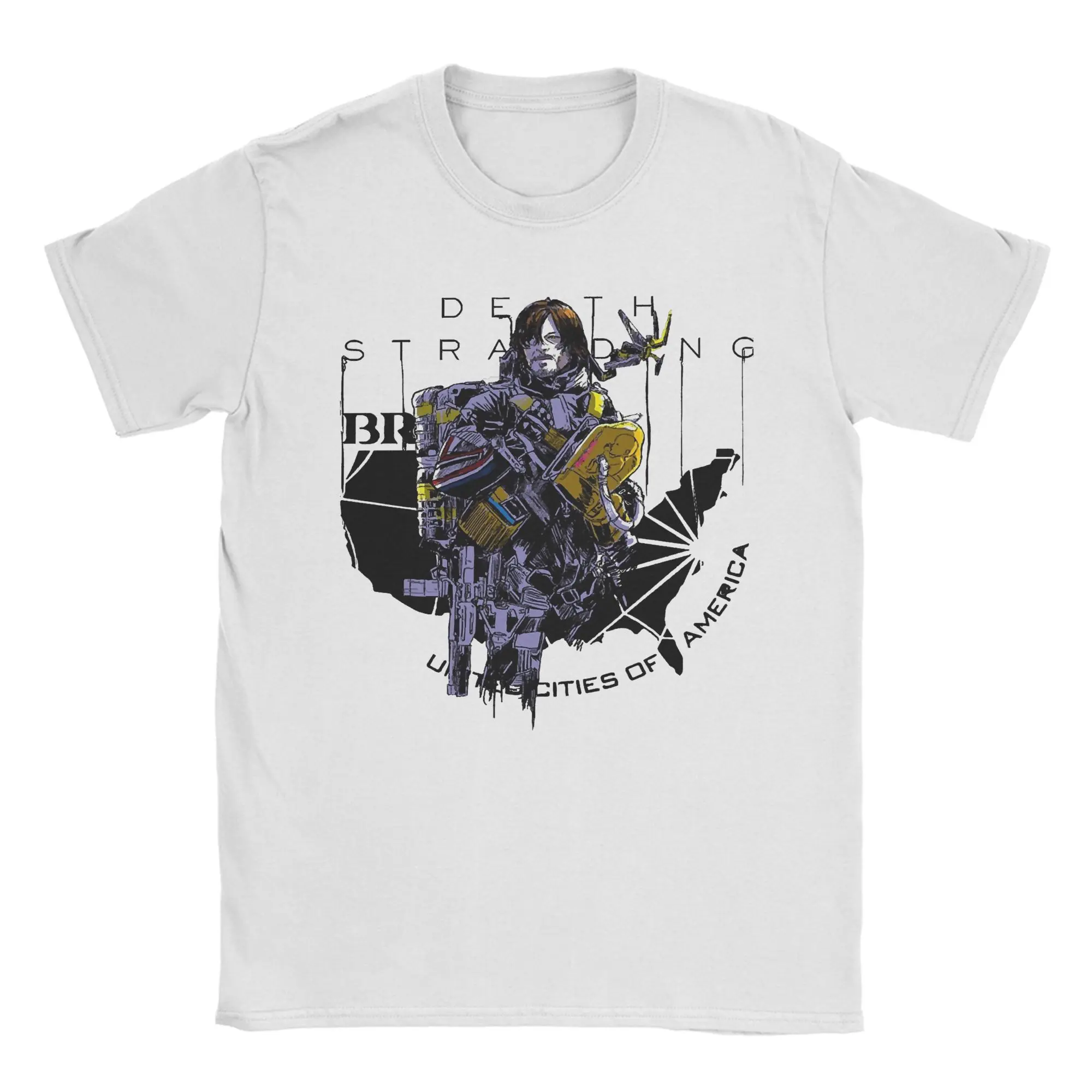 Transporter Death Stranding Gmae Metal Gear Solid T Shirt For Man Summer  T-Shirts Popular Tee Shirt Oversized Clothes