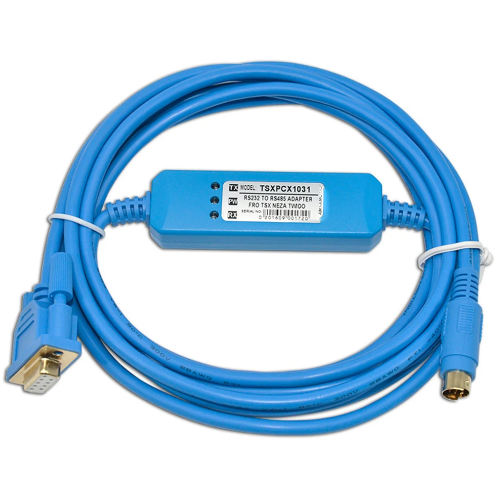 Suitable Schneider Twido Series PLC Programming Cable TSXPCX1031 Download Line RS232 Port