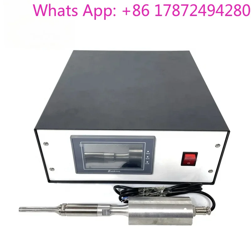 20 KHz 100 W Por Semi-automatic sonic Homogenizer for Milk Dairy Emulsification & Mixing