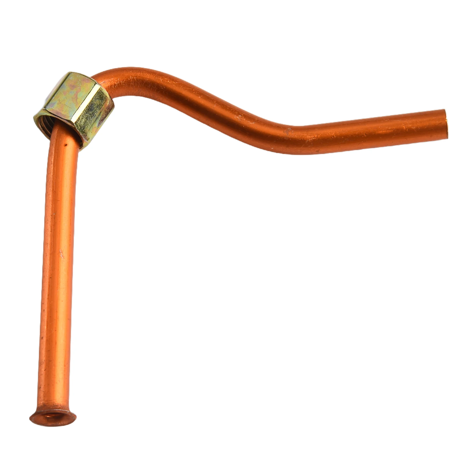 For Small Household Air Compressor Aluminum Exhaust Pipe 7 Shaped Exhaust Tube Durability And Longevity Enhanced Exhaust Airflow