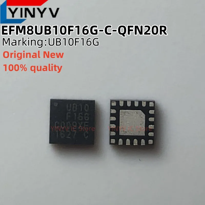 EFM8UB10F16G-C-QFN20R UB10F16G QFN20 EFM8UB10F16G-C-QFN20 EFM8UB10F16G IC MCU 8BIT 16KB FLASH Original nouveau 100% qualité
