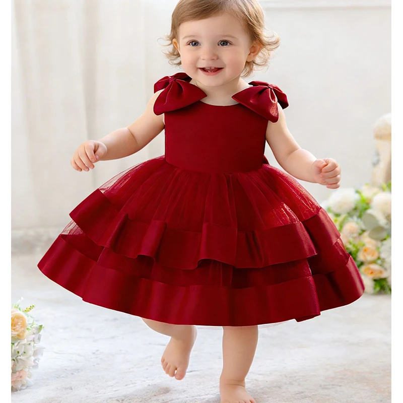 kids-eid-dress-wedding-newborn-baby-baptism-clothes-big-bow-tulle-princess-dress-1st-birthday-party-dress-for-baby-girls