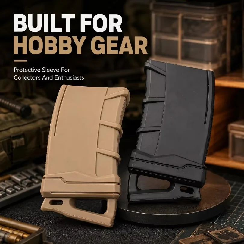 Quick Draw Rubber Magazine Holster for M4/M16 5.56 Airsoft Tactical Non-Slip Mag Pouch Hunting Accessory