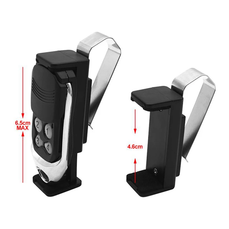 Hot Sale 47-68mm for Garage Door remote control Adjustable Clips Stand Support Car Sun Visor Clip Holder Mount Stand