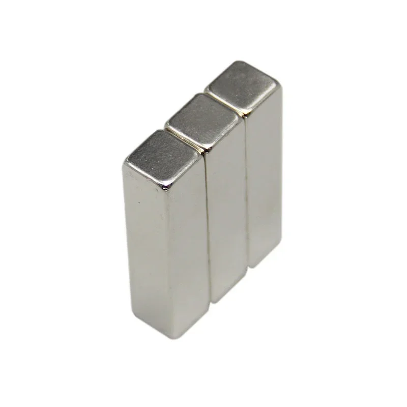 N35 30x10x10 Rectangle  Neodymium Bar Block  Strong Magnets booster Rare Earth Magnets for Fridge Office Family Search Magnetic