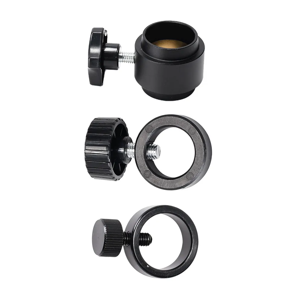 Stereo Binocular Trinocular Microscope Stop Ring Fixing Clamp Bracket Holder Column Accessory