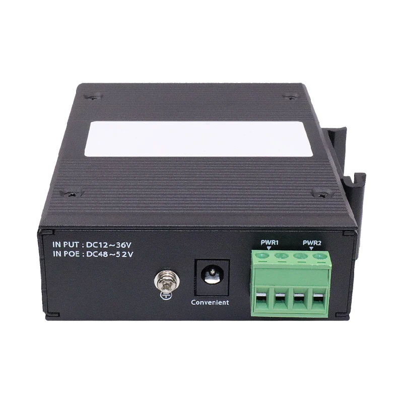 JT-COM Gigabit Industrial Ethernet Switch Media Converter SFP Transceiver with 1*1000Mbps SFP ports+1*1000Mbps RJ45 ports