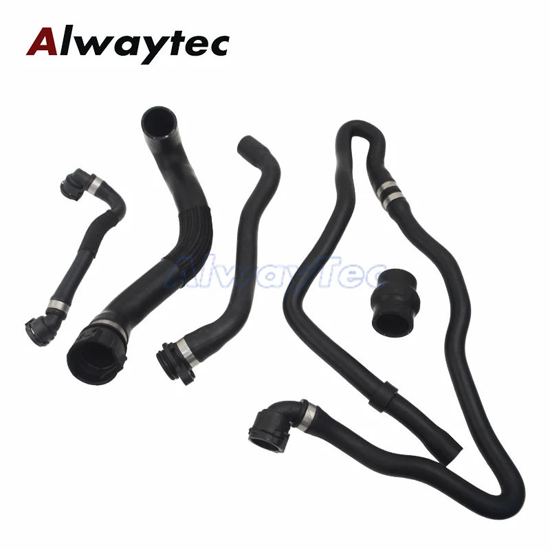 Auto Parts Radiator Coolant Hose Thermostat Water Pipe 11537581576 11537580969 for BMW F18 F10 740i F02 740Li F06 640i N52