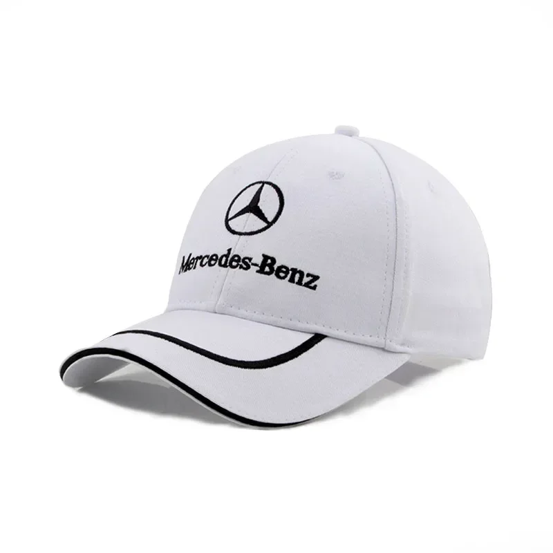 Car Baseball Cap Spring And Autumn Outdoor Adjustable Casual Hats Sunscreen Hat For Mercedes Benz W212 W213 W205 W177 W247 W176