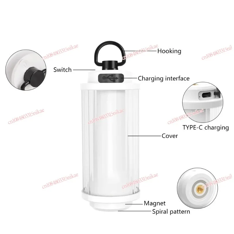 

38-LED Camping Lantern | Magnetic Rechargeable Portable Lamp - Multi-Functional Outdoor Ambience Camp Light