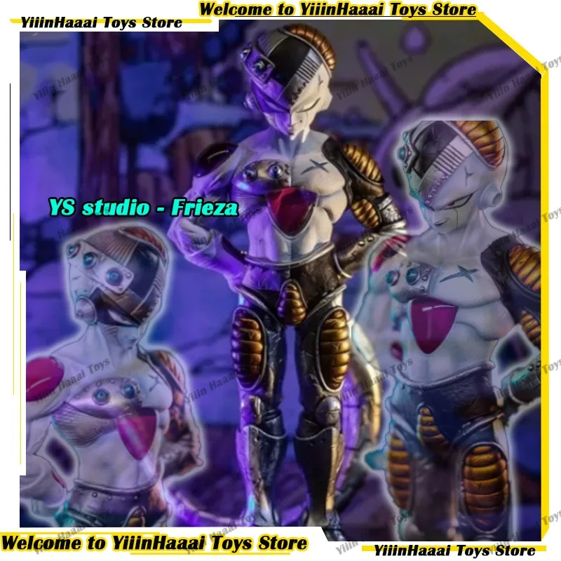 

YS Studio Фигурка аниме-персонажа Драгон Болл: Фриза, 21 см, аниме-фигурка Меха-Фризы, статуэтка из ПВХ, коллекционная модель, игрушка, подарок