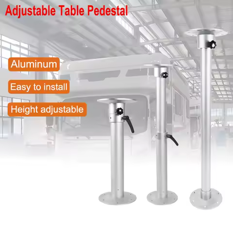 Adjustable Aluminum Alloy Caravan Camper Telescopic Rv Table Leg for RV Camper Travel Trailer Motorhome Interior Parts
