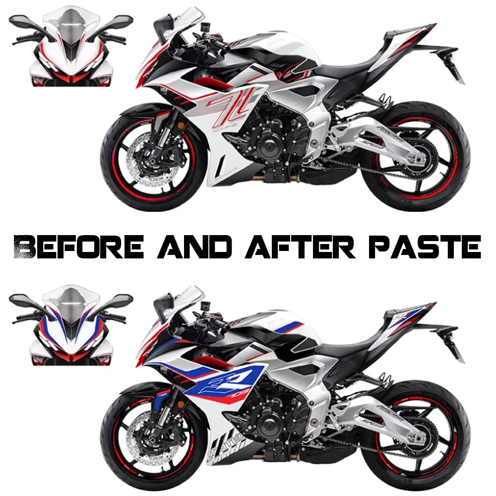 FOR ZONTES 703RR Motorcycle Body Sticker Color Change Full Car Decoration Car Sticker Modified Accessories Protective Sticker