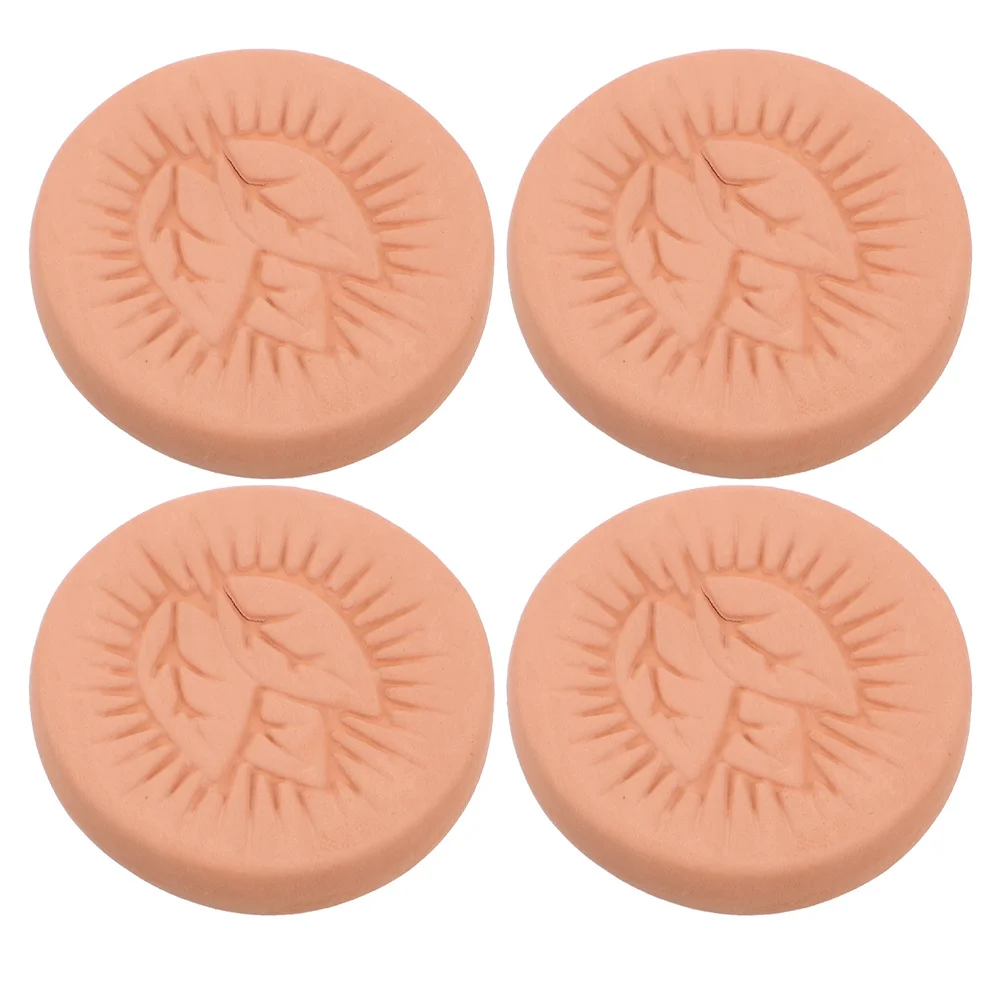 

4pcs Cigar Humidification Sheet Clay Humidifier Disc For Tobacco Moisture Control Humidor Accessories Cigar Humidifier Set