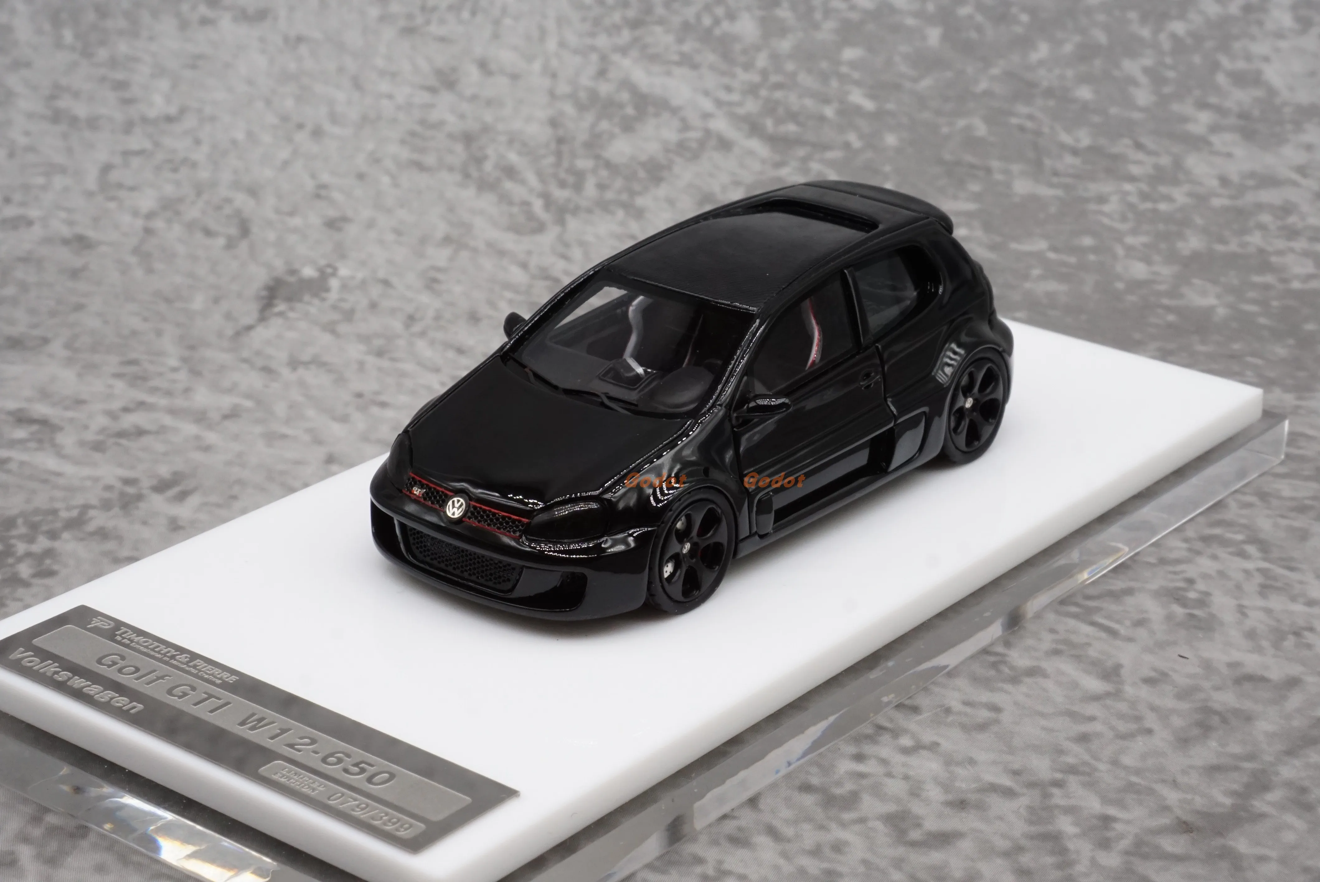 TP 1/64   GTI W12 650 alloy car model toy