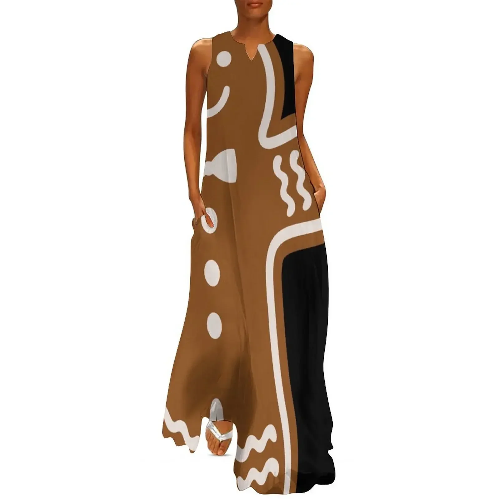 

Gingerbread Hugs Long Dress women's summer dress 2025 dress korean style Summer women's clothing Women's summer