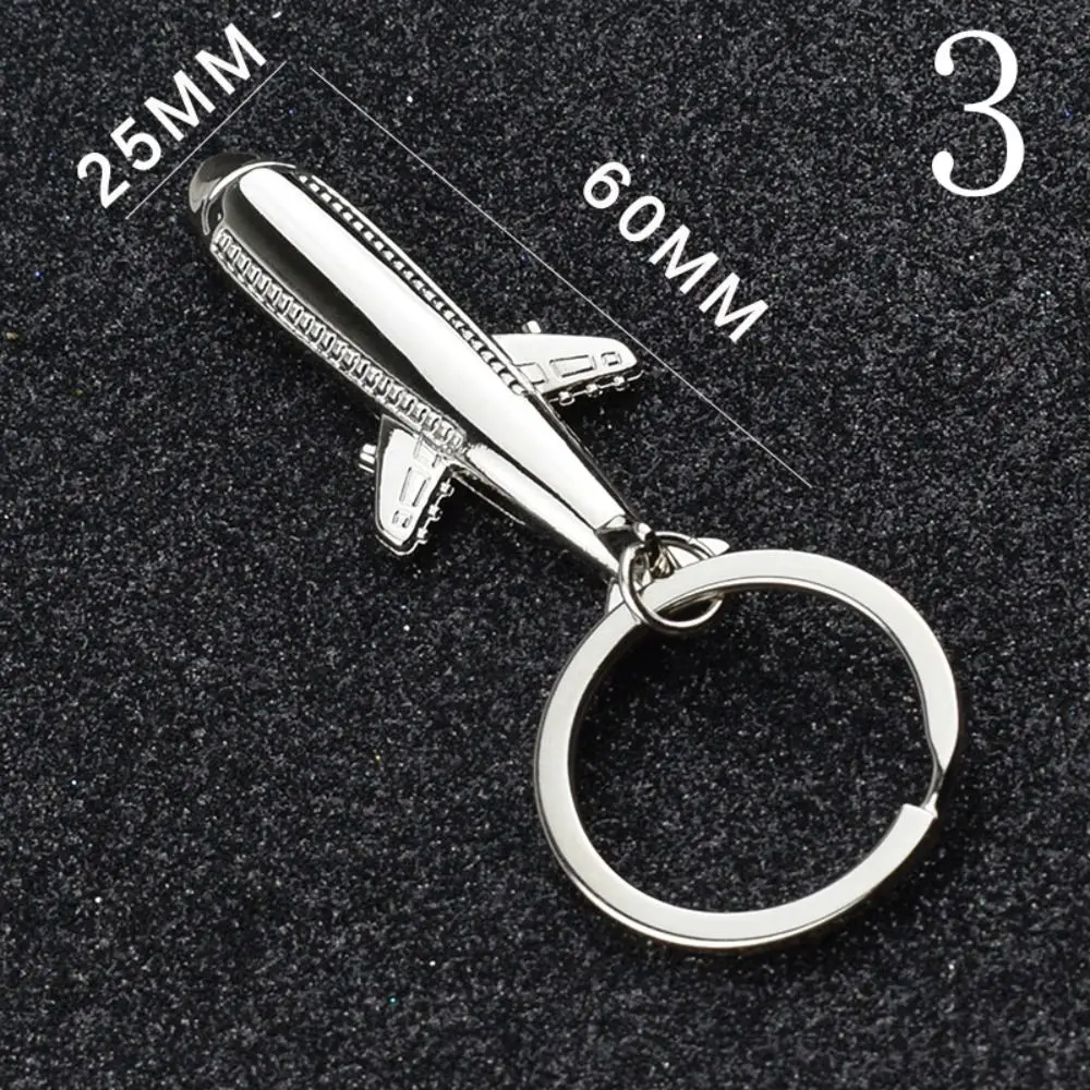 

Keychains Gift 3D Aircraft Key Chain Metal Airplane Car Key Ring Classic Cool Battleplane Keyring Car Key