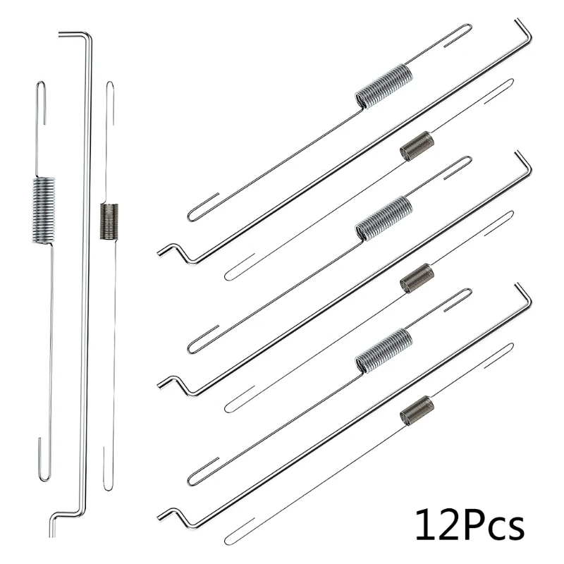 X37E 12PcsThrottle Return Spring Governor Rod Spring Assortment Throttle Return Spring Link Rod Set for GX140 GX200