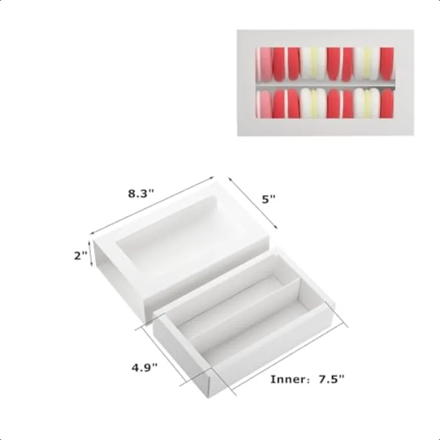 30er-Pack Aron-Boxen für 12 Aron-Geschenkverpackungsboxen mit klarem Fenster, stabile Bäckereiverpackung mit sicherem Deckel für Erdbeer-Ch