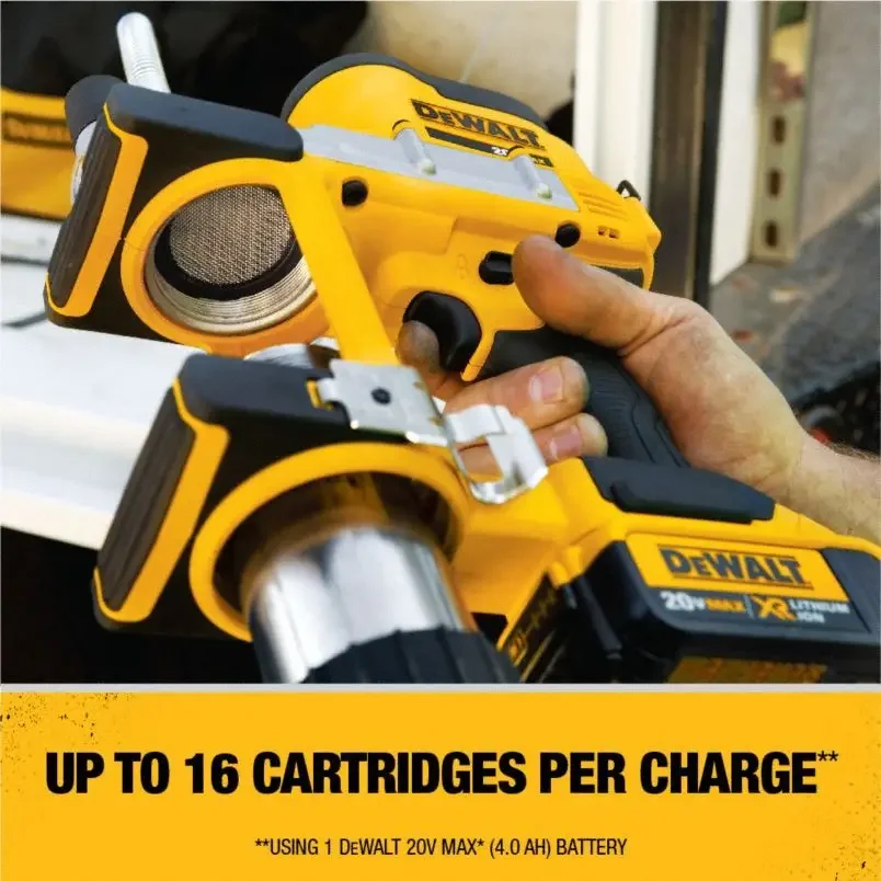 DEWALT DCGG571 Kit Cordless Grease Gun 18V Lithium Power Tools With Battery Charger