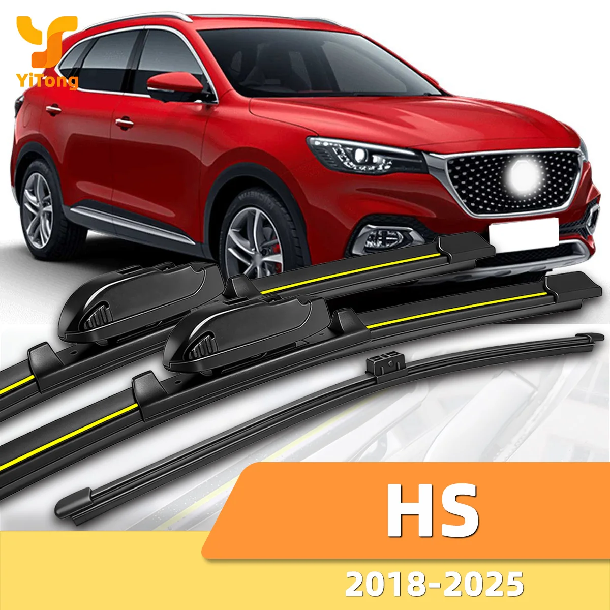 

Suitable For MG HS 2018-2024 Front And Rear Windshield Wipers Durable Accessories For Car Windshields 2019 2020 2021 2022 2023