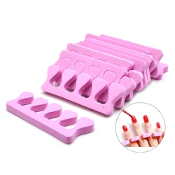 50pcs (25Pairs) /Pack Nail Art Tool Finger Toe Separators Nail Polish Feet Care Sponge Toe Separators Bulk Manicure Pedicure