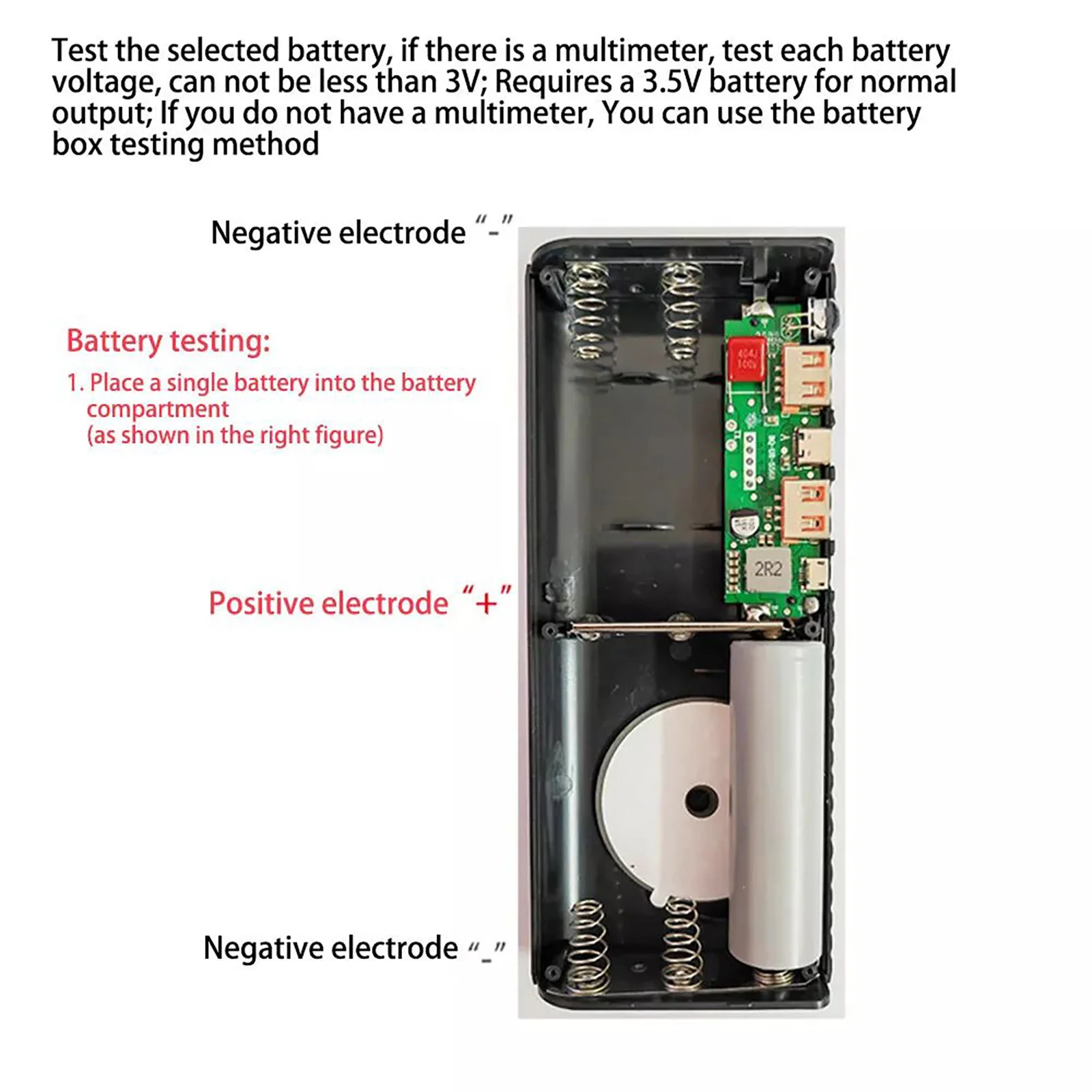 5x21700 uchwyt na akumulator typu DIY etui na powerbank bez spawania typu C podwójny Port USB do ładowania akumulatora z wyświetlaczem LCD