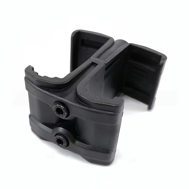 مقرنة مجلة مزدوجة من النايلون التكتيكي - ملحق لعبة رصاصة ناعمة سريع التحميل للألعاب الخارجية بشكل آمن #2