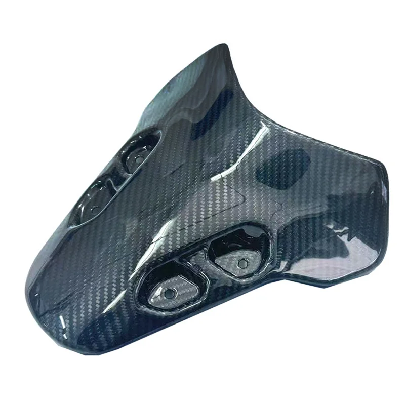 AB61-Windshield Carbon Fibre Motorcycle Accessories Windproof Deflector For MT-07 2021-2024