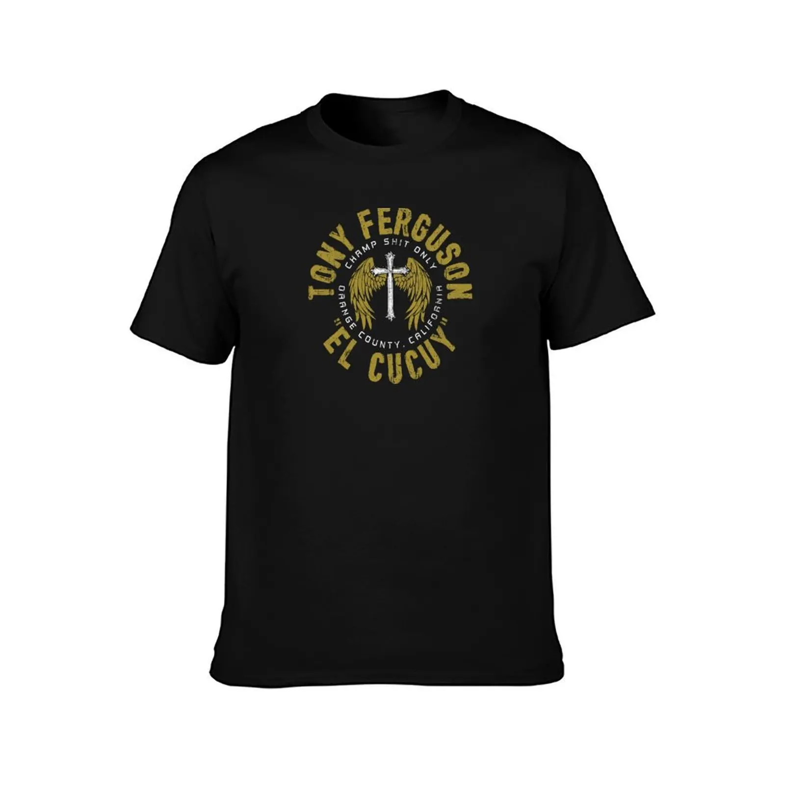 Tony Ferguson T-Shirt No Iron Casual Short Sleeve Top T-Shirt