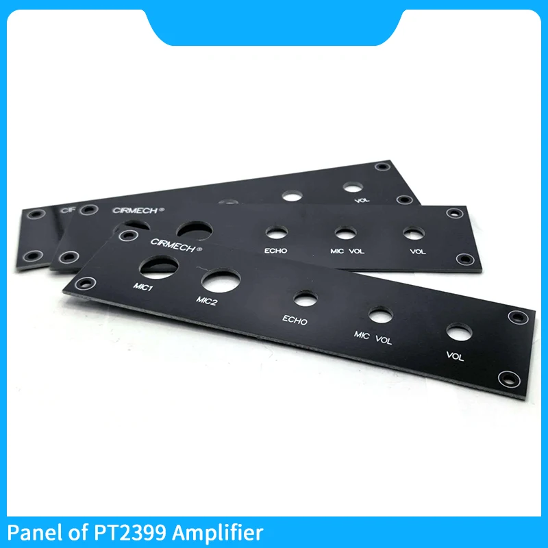 Painel pt2399 de amplificador de telefone microfone para pt2399 karaokê sheel box chassi painel de extensão externa