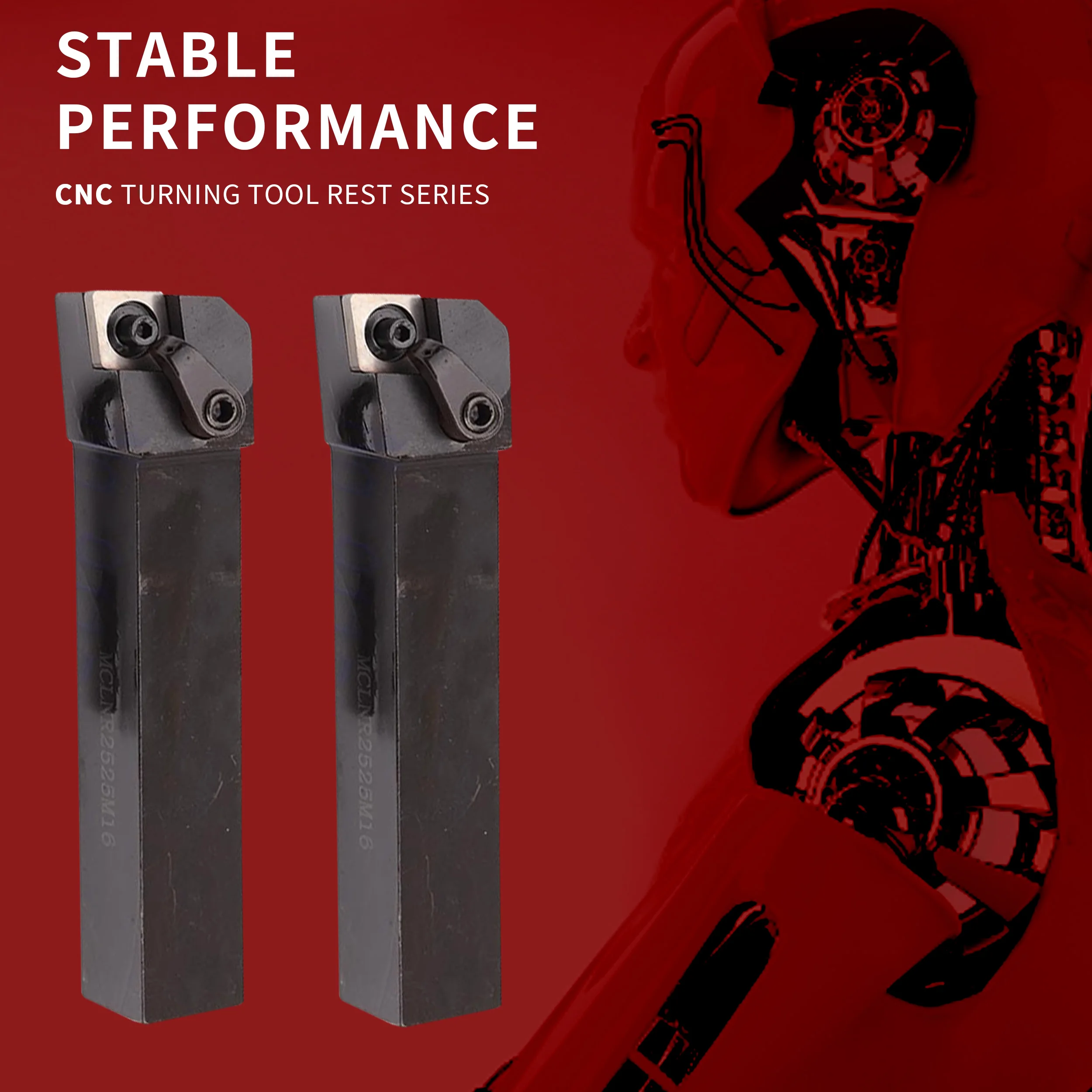 1 pz MCLNR mmclnr mmclnr MCLNL2525M12 2525M16 portautensili per tornitura esterna utensile per tornio CNC per lama CNMG