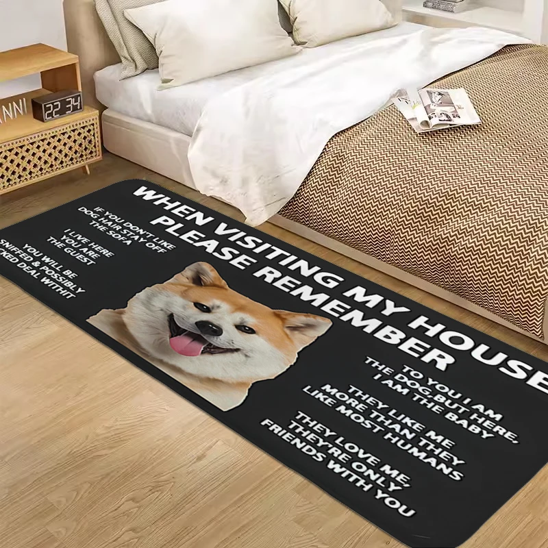 

Custom Bath Rug for Bed Room Floor S-Pet Dogs Room Decorating Items Veranda Floor Mat Kitchen Treadmill Rugs House Entrance Mat