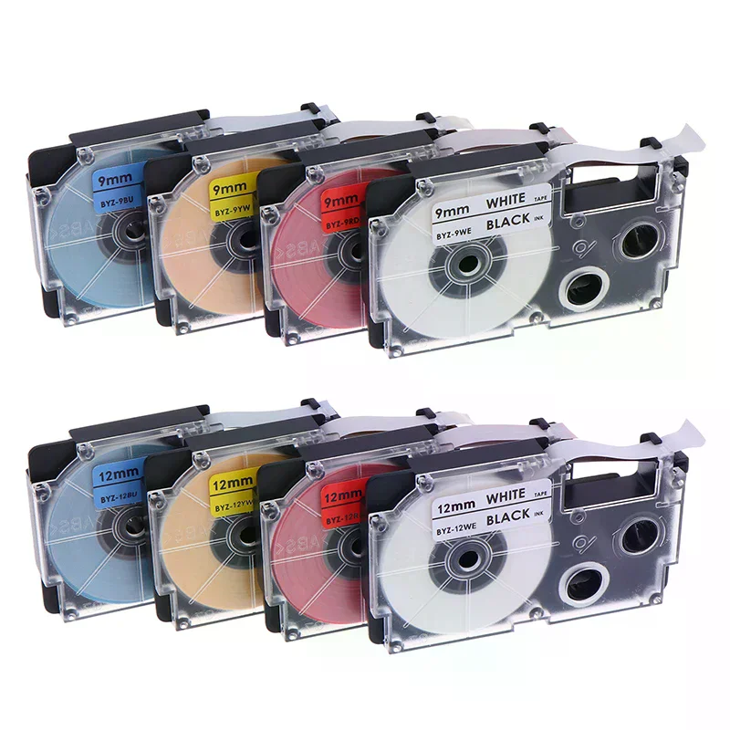 9/12Mm Label Tape C…