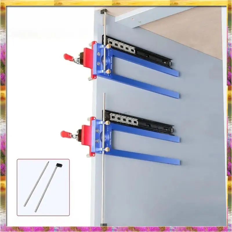 أغسطس قابل للتعديل لتركيب السكك الحديدية المنزلقة للدرج، أداة حفر النجارة مع قضيب تمديد #4