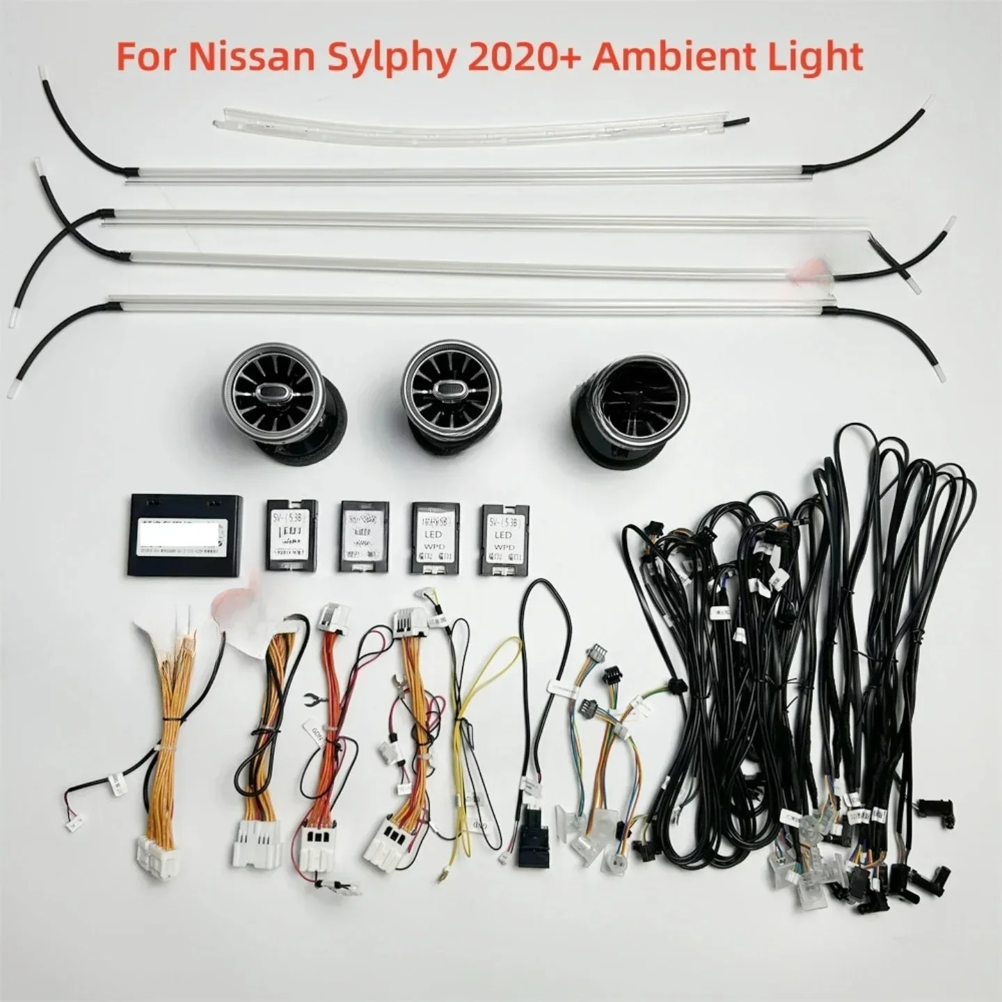 

For Nissan Sylphy 2020+ Ambient light Interior Lighting Upgrade Auto Parts Button &APP control Car accessories Atmosphere lamp