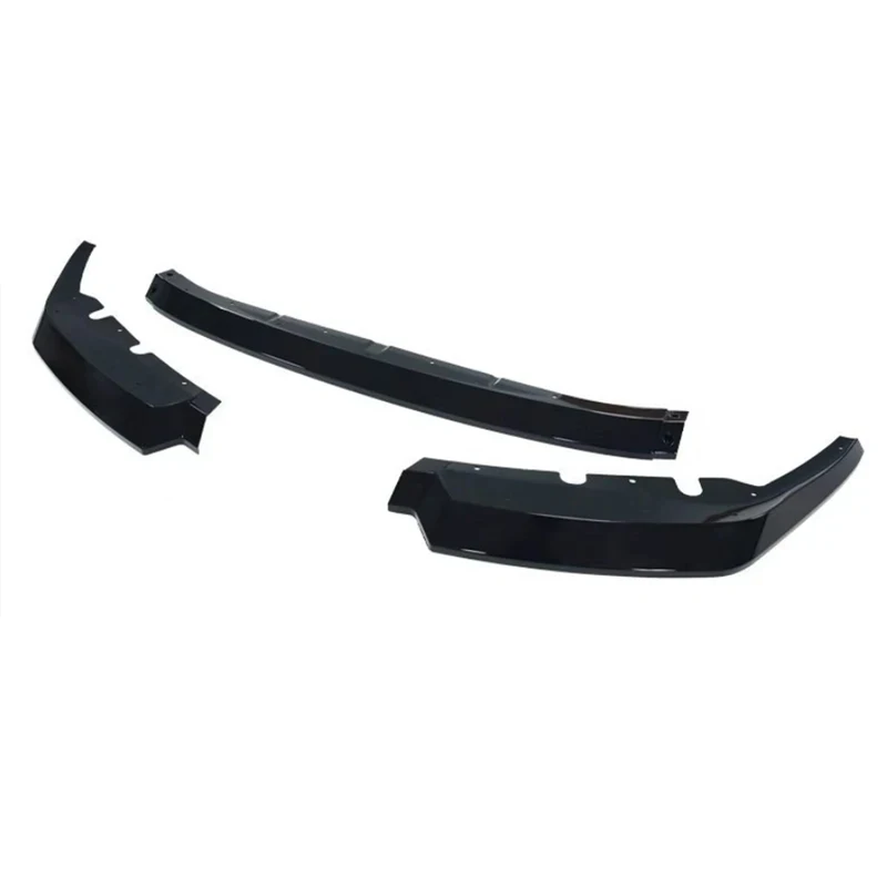 For BMW M2 G87 2021+ Bright Black Car Front Bumper Diverter Spoiler Diffuser Front lip chin Shunt glossy black body kit - view 5