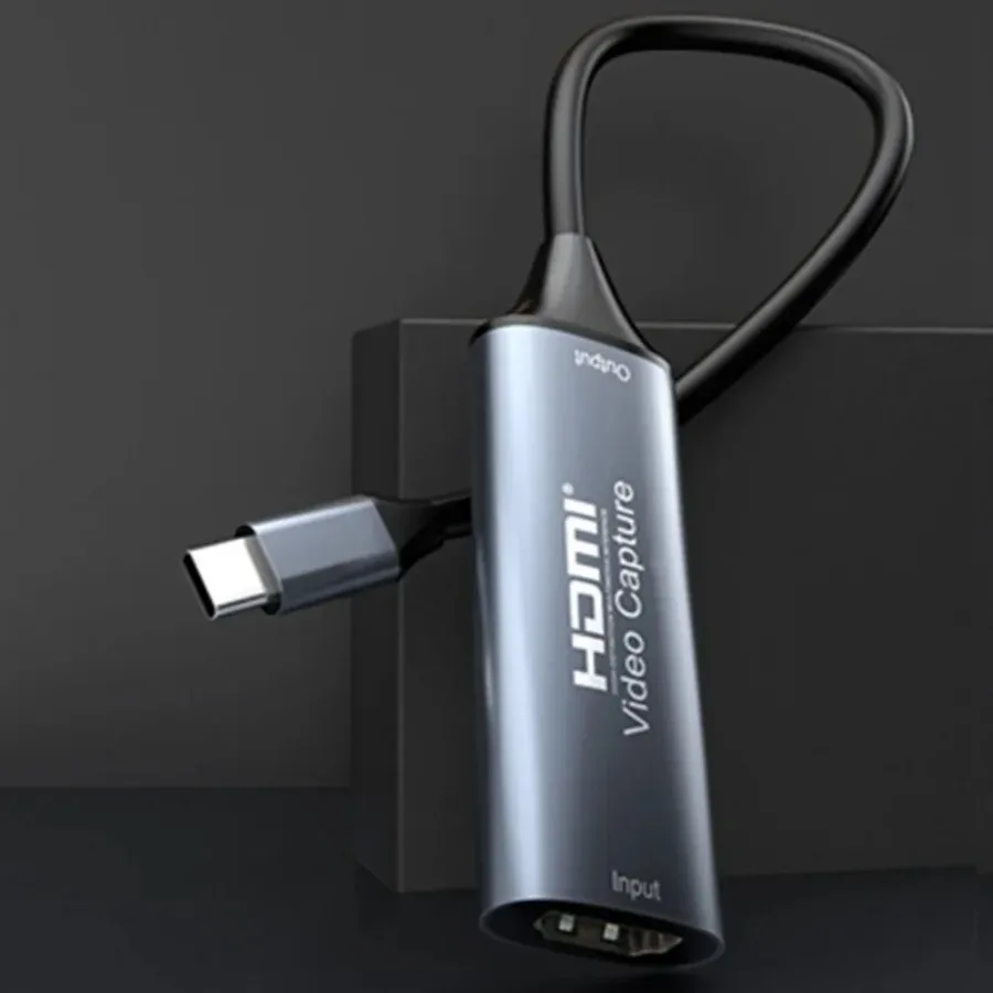 НОВАЯ карта видеозахвата HDMI 4K 30 Гц HDMI к USB 3.0 USB 2.0 USB-C Video Grabber Box для Macbook PC Game PS4 DVD Запись камеры