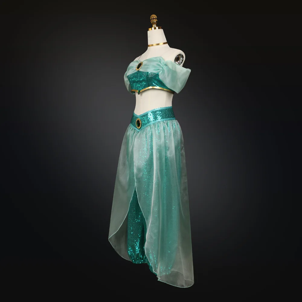 Cosplay Costumes, Adult Performance Costumes, Christmas Ladies' Birthday Parties, Carnival Jasmine Princess Dresses view 4