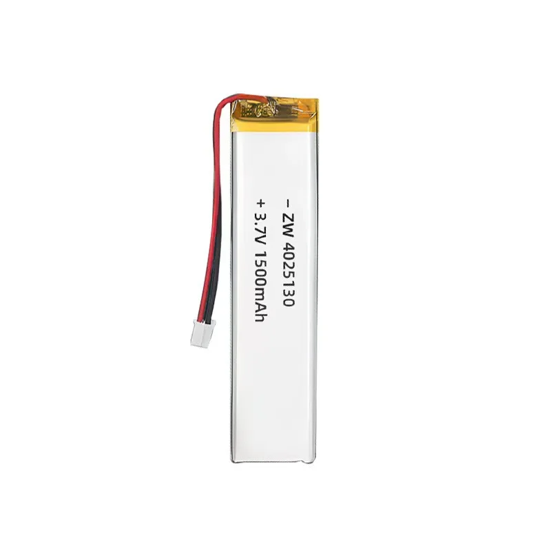 1-5 шт. 4025130 1500 мАч аккумулятор Lipo 3,7 В литий-полимерные аккумуляторы Ph2.0P для освещения шкафа аварийное освещение светодиодные электронные книги DVD