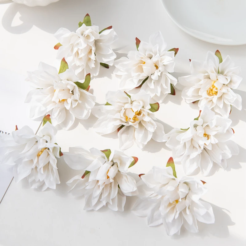 20 Stück künstliche Blumen Großhandel Wand-Seiden-Gerbera-Staubblätter für Heim, Hochzeit, Dekoration, Garten, Scrapbooking, Rosen, Bogen, Kranz – Detail 15