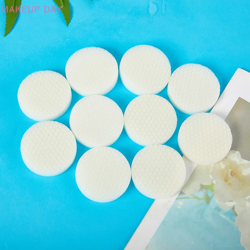 10Pcs/lot Reusable Cushion Refillable Sponge Liner Ultra-dense Super-elastic Refill Tank For DIY Cosmetics Concealer Eyeshadow